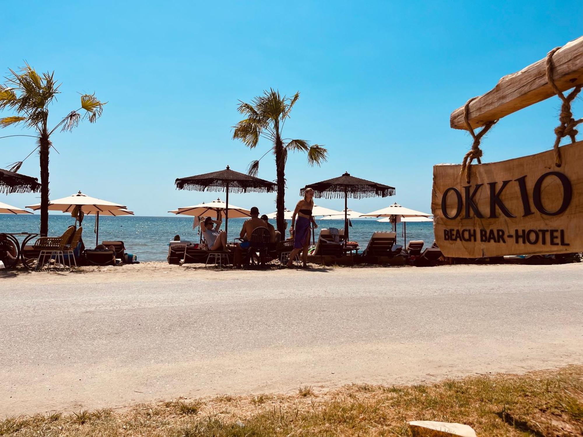 Okkio Sea View Daire Vergia Dış mekan fotoğraf