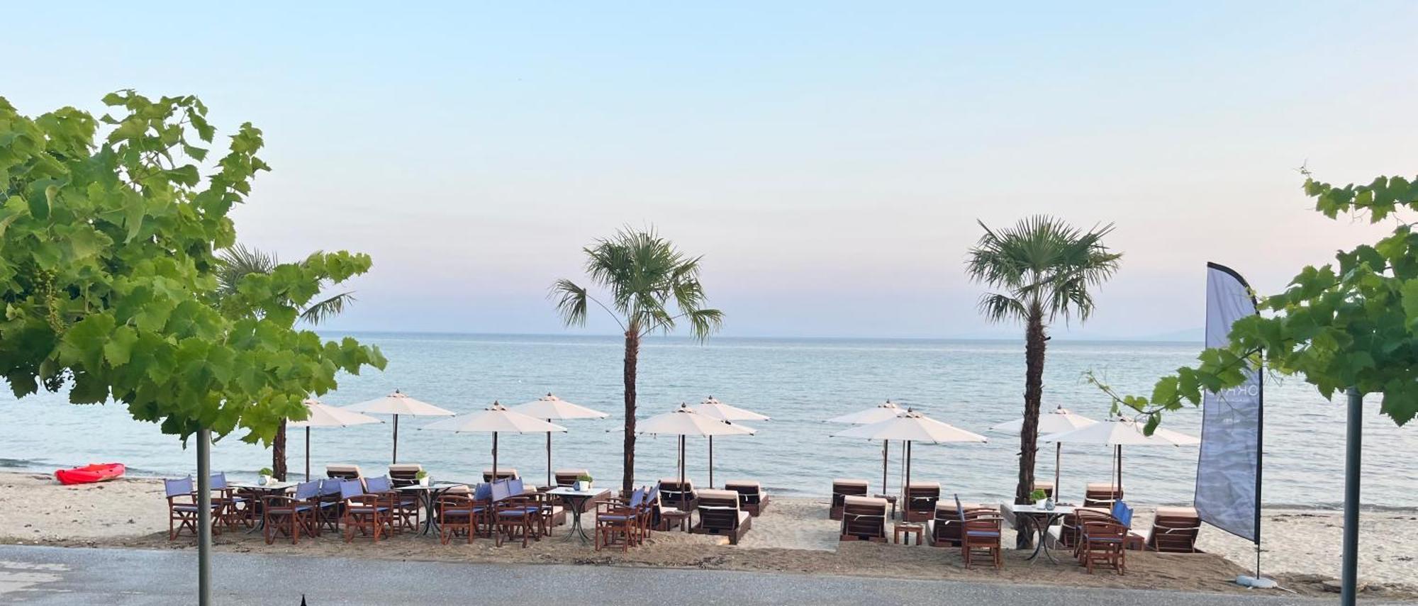 Okkio Sea View Daire Vergia Dış mekan fotoğraf
