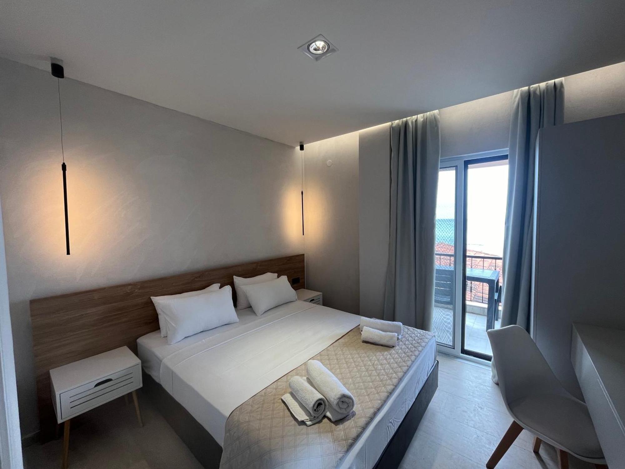 Okkio Sea View Daire Vergia Dış mekan fotoğraf